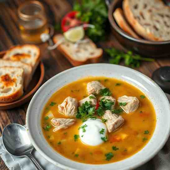 Romanian Zeamă - Best Traditional Chicken Soup